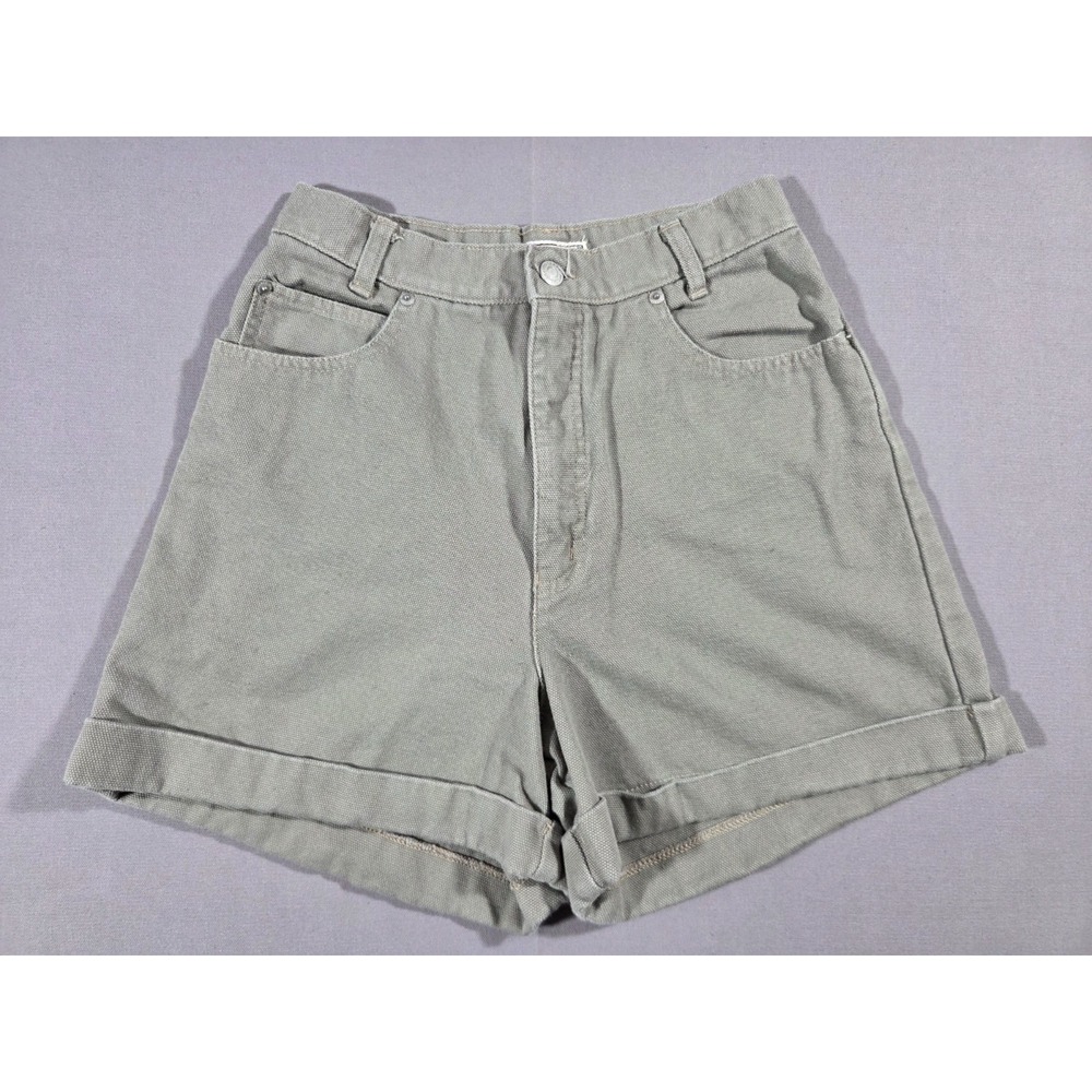 Vintage Skoozi Shorts Womens 11 Gray High Rise 90's Retro Classic‎ Y2K